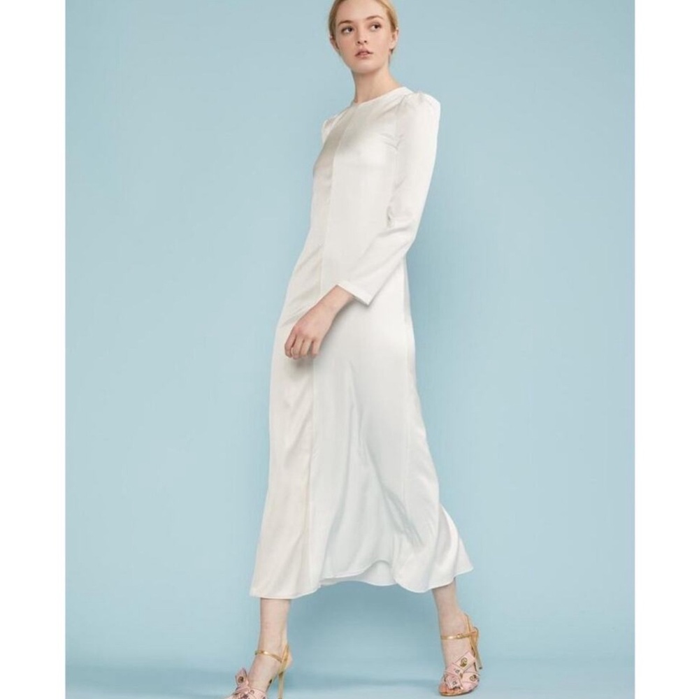 Cynthia Rowley Silk Moe Maxi  Dress